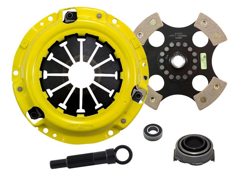 ACT HD/Race Rigid 4 Pad Kit | 1996-1997 Honda Civic del Sol (HC8-HDR4)-C-Dub Tech