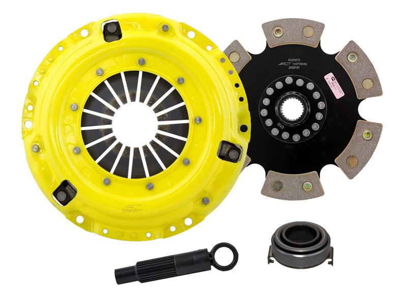 ACT HD/Race Rigid 6 Pad Kit | 1990-1991 Honda Prelude (HP4-HDR6)-C-Dub Tech