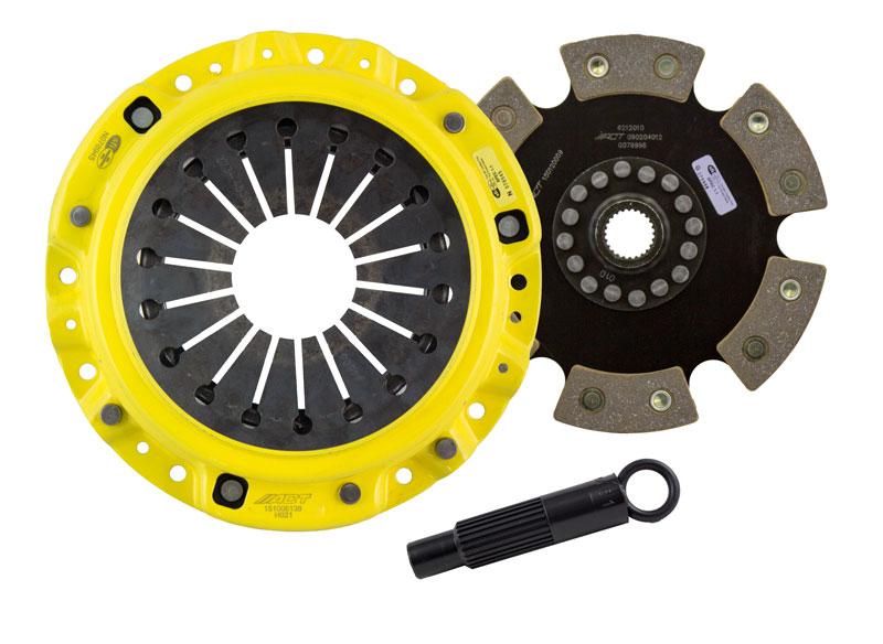 ACT HD/Race Rigid 6 Pad Kit | 2000-2009 Honda S2000 (HS1-HDR6)-C-Dub Tech