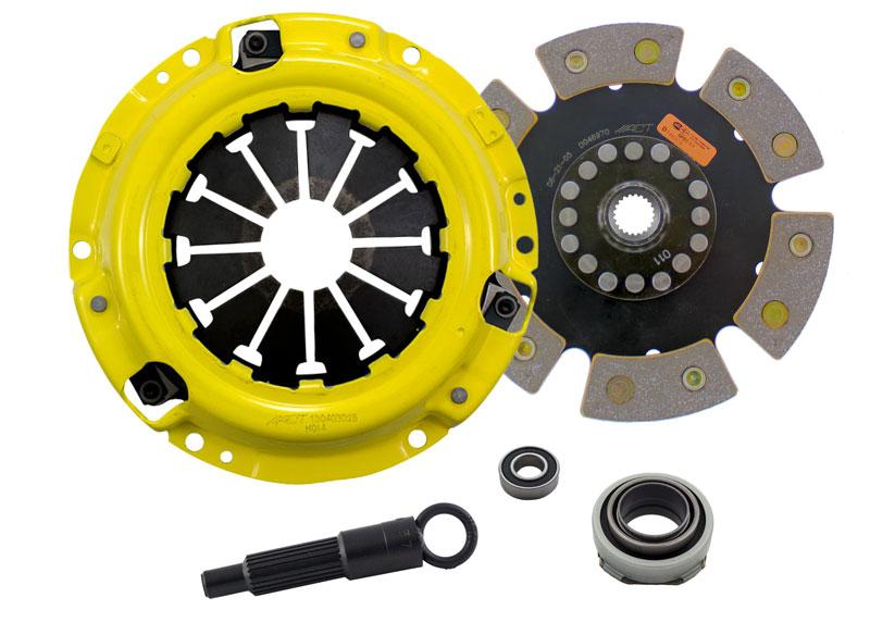 ACT HD/Race Rigid 6 Pad Kit | 1988-1988 Honda Civic (HW2-HDR6)-C-Dub Tech