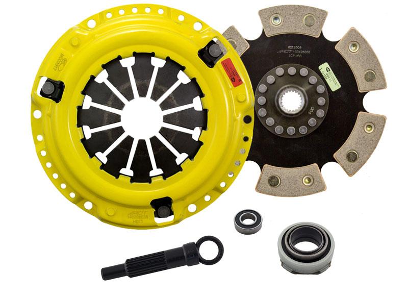 ACT HD/Race Rigid 6 Pad Kit | 1989-1991 Honda Civic (HW4-HDR6)-C-Dub Tech
