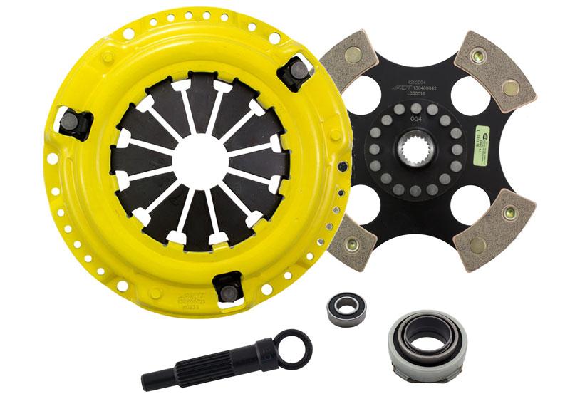 ACT Sport/Race Rigid 4 Pad Kit | 1989-1991 Honda Civic (HW4-SPR4)-C-Dub Tech