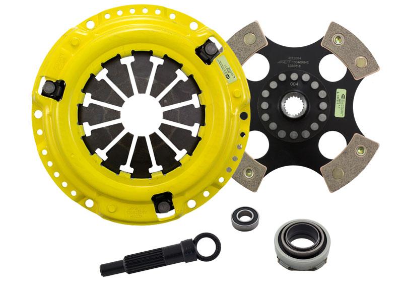 ACT XT/Race Rigid 4 Pad Kit | 1989-1991 Honda Civic (HW4-XTR4)-C-Dub Tech