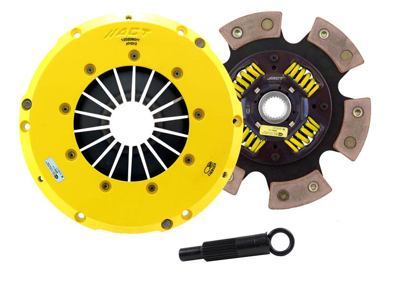 ACT HD/Race Sprung 6 Pad Kit | 2010-2011 Hyundai Genesis Coupe (HY3-HDG6)-C-Dub Tech