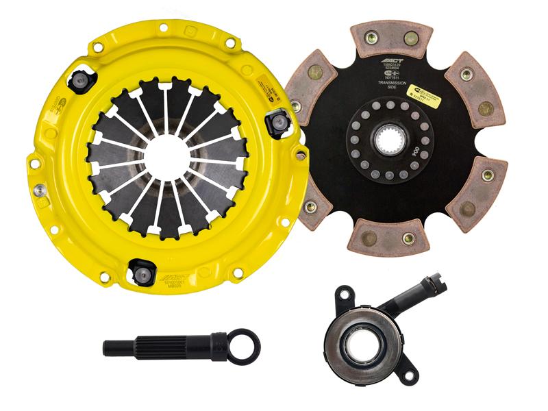 ACT HD/Race Rigid 6 Pad Kit | 2008-2017 Mitsubishi Lancer (MB11-HDR6)-C-Dub Tech