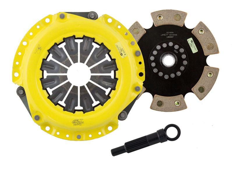 ACT XT/Race Rigid 4 Pad Kit | 2002-2006 Mitsubishi Lancer (MB8-XTR4)-C-Dub Tech