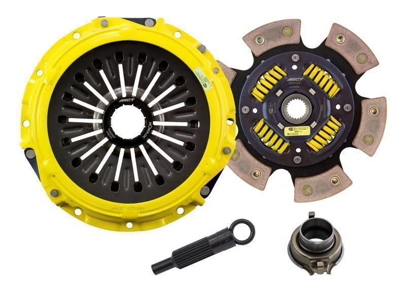 ACT Race Sprung 6 Pad Heavy Duty Clutch Kit | 2003-2006 Mitsubishi Lancer Evolution VIII-IX (ME2-HDG6)-C-Dub Tech