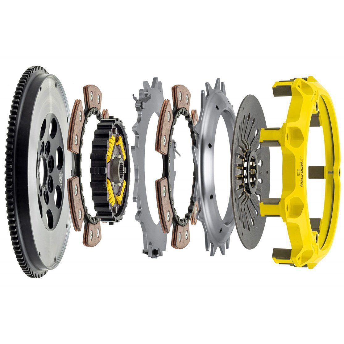 ACT Mod Twin XT Sprung Hub Race Kit w/ 6-Pad Discs | 2008-2015 Mitsubishi Evo X (T2R-M05)