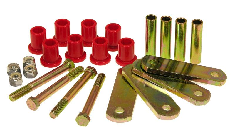 PRO Spring/Shackle Bush- Red