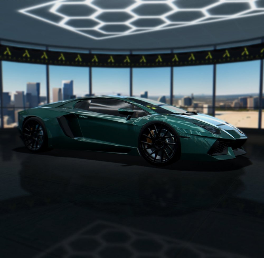 Gloss Black Green Shift