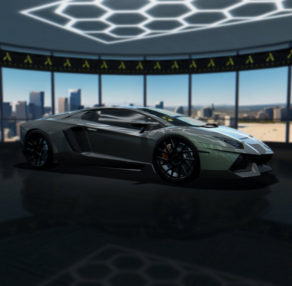 Gloss Dark Grey Green Shift