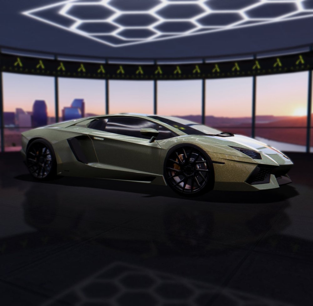 Gloss Diamond Khaki Green Gold Shift