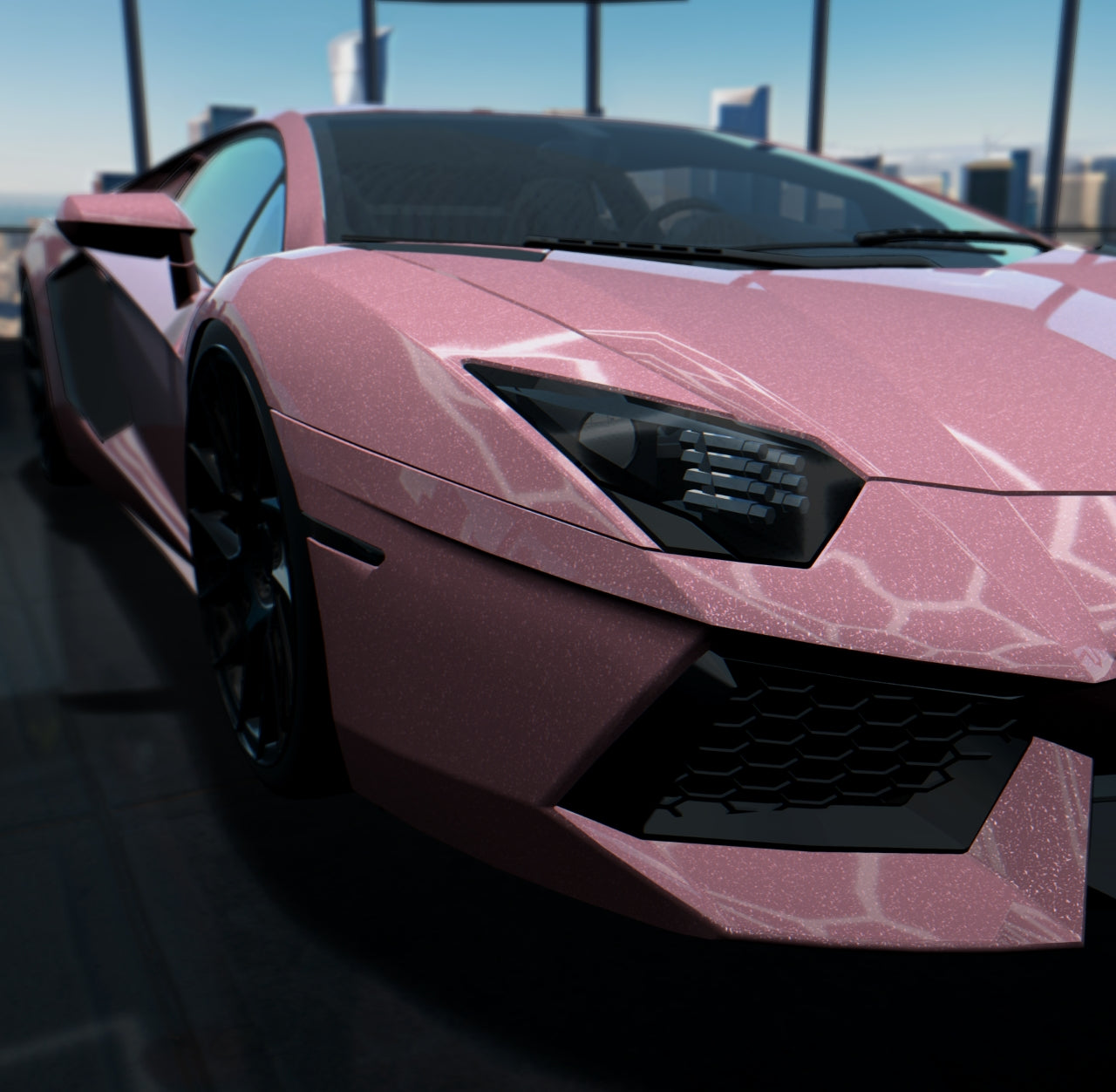 Gloss Diamond Sparkle Pink