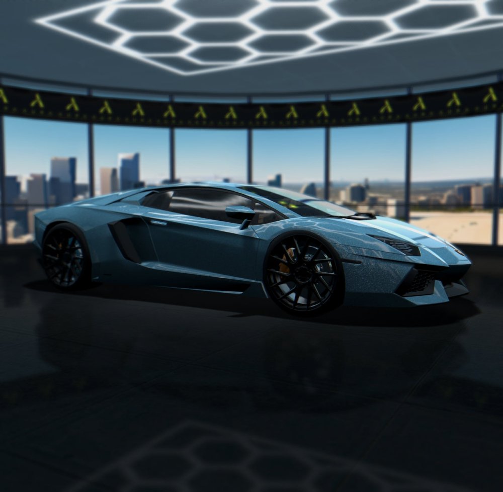 Gloss Diamond Sparkle Robin Blue