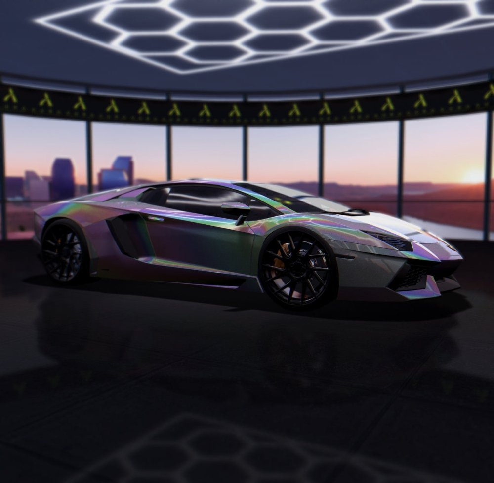 Gloss Iridescent Battleship Grey