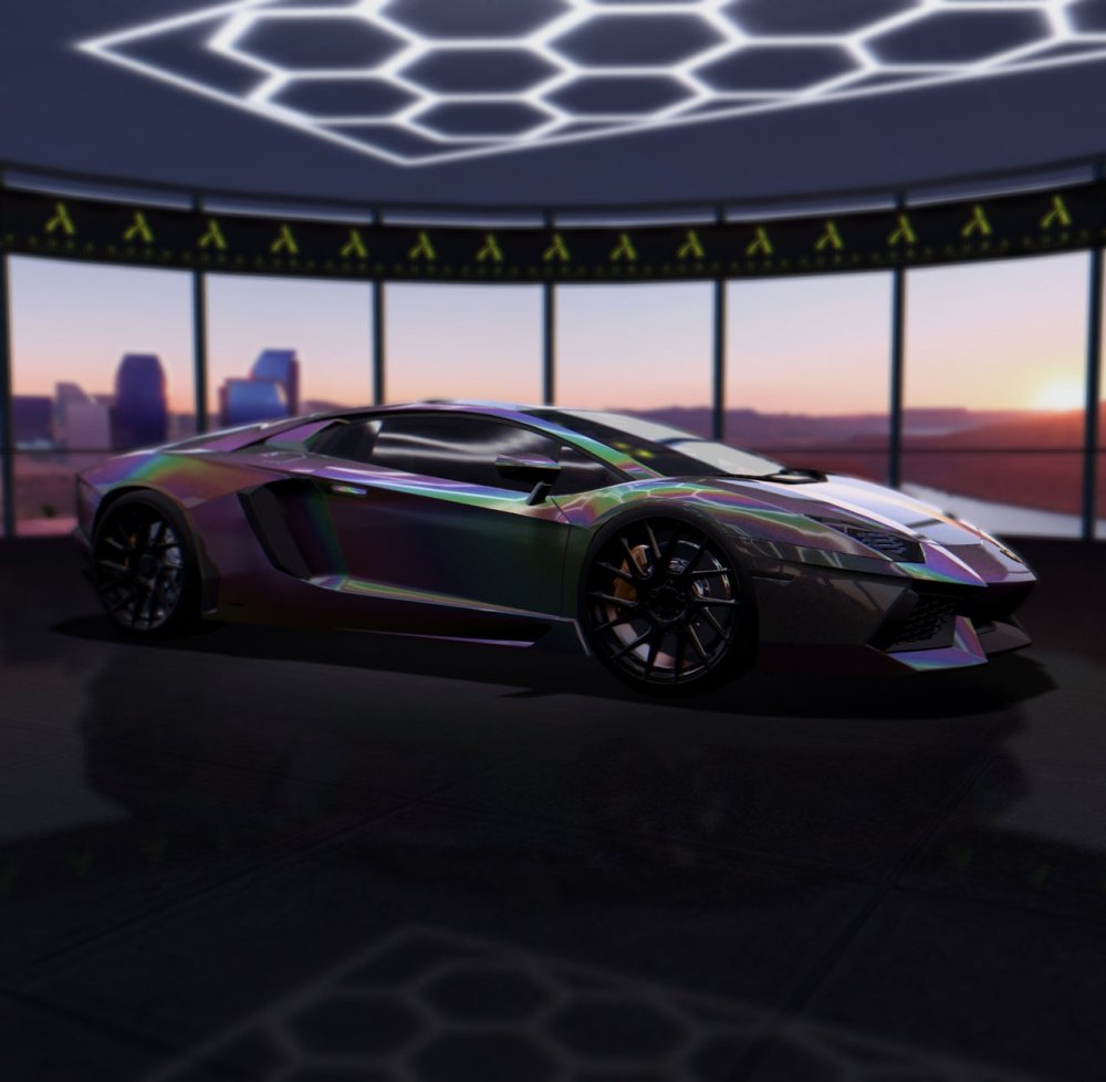 Gloss Iridescent Grey