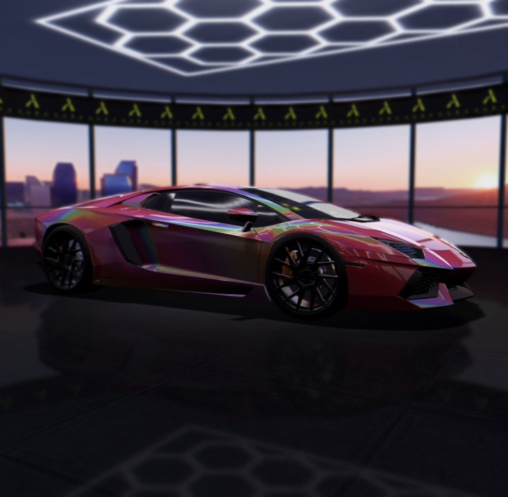 Gloss Iridescent Red