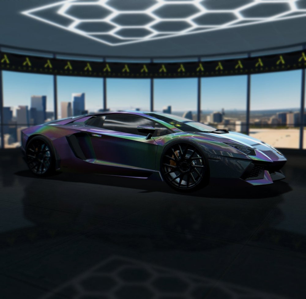 Gloss Iridescent Robin Blue