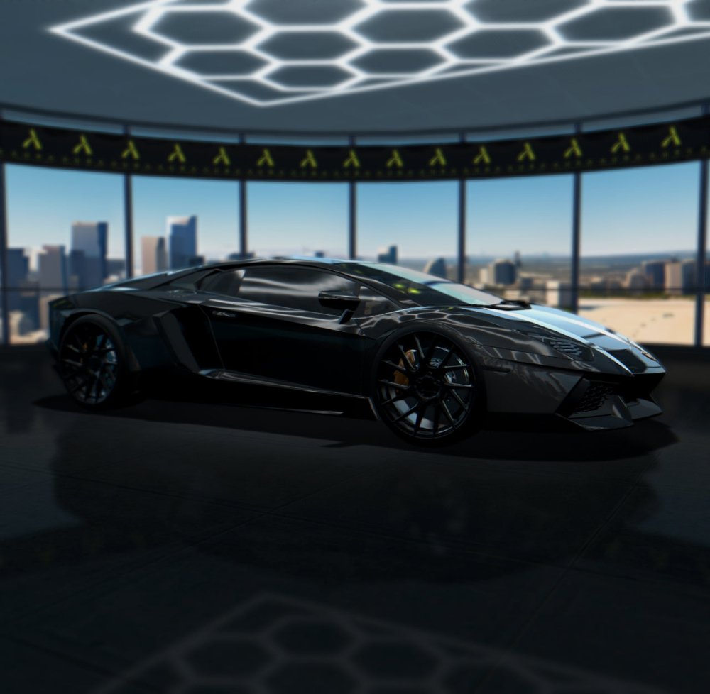 Gloss Paint Metallic Black