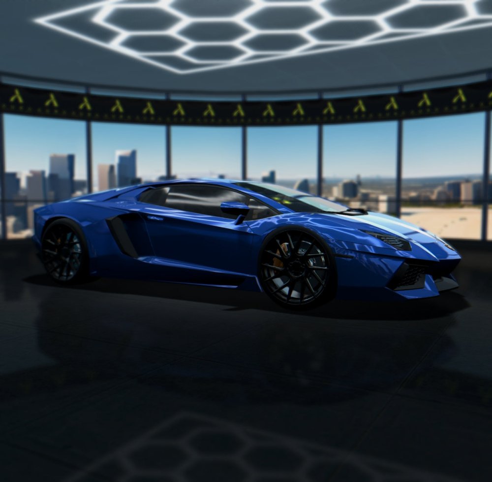 Gloss Paint Metallic Blueberry