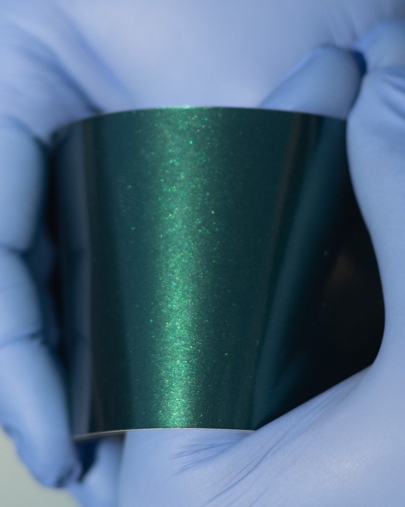 Gloss Paint Metallic Coral Green