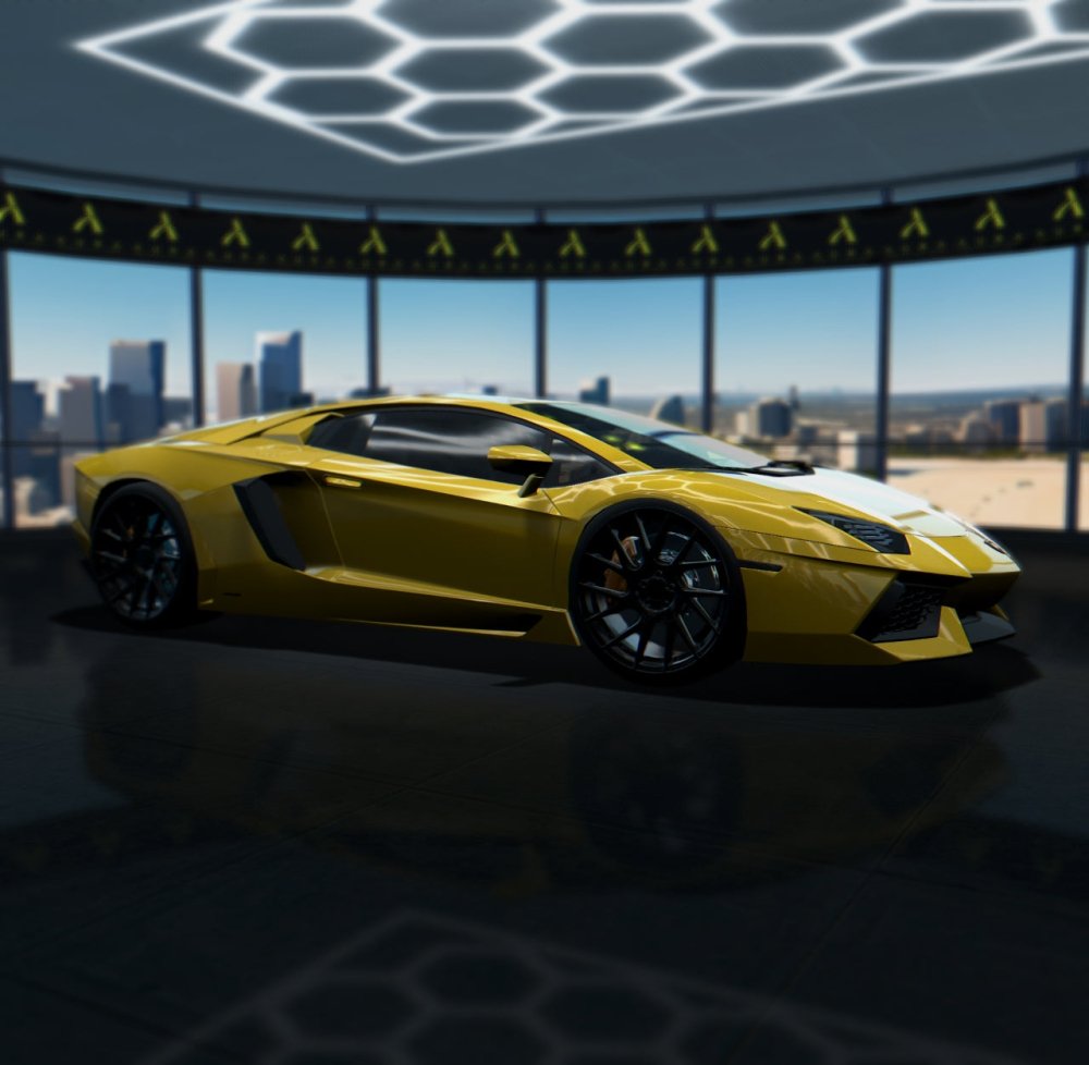 Gloss Paint Metallic Sunflower Yellow