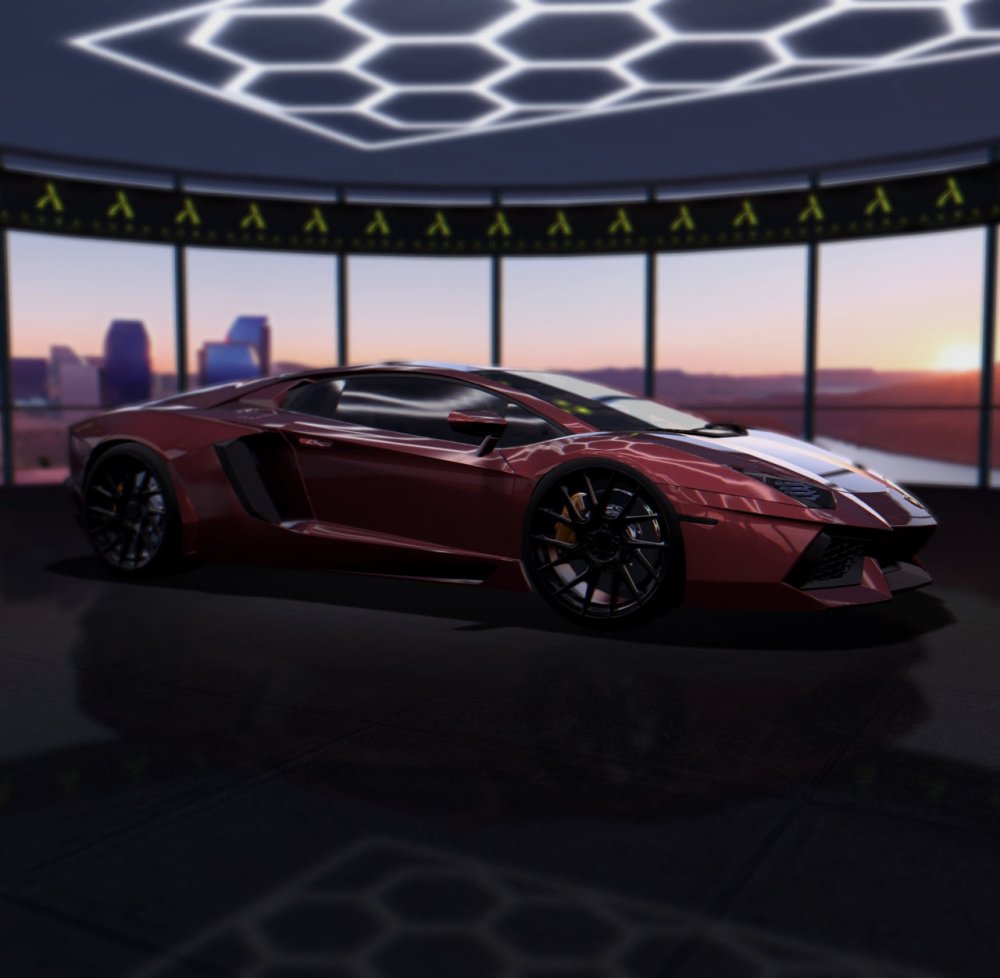 Gloss Paint Metallic Wine Red