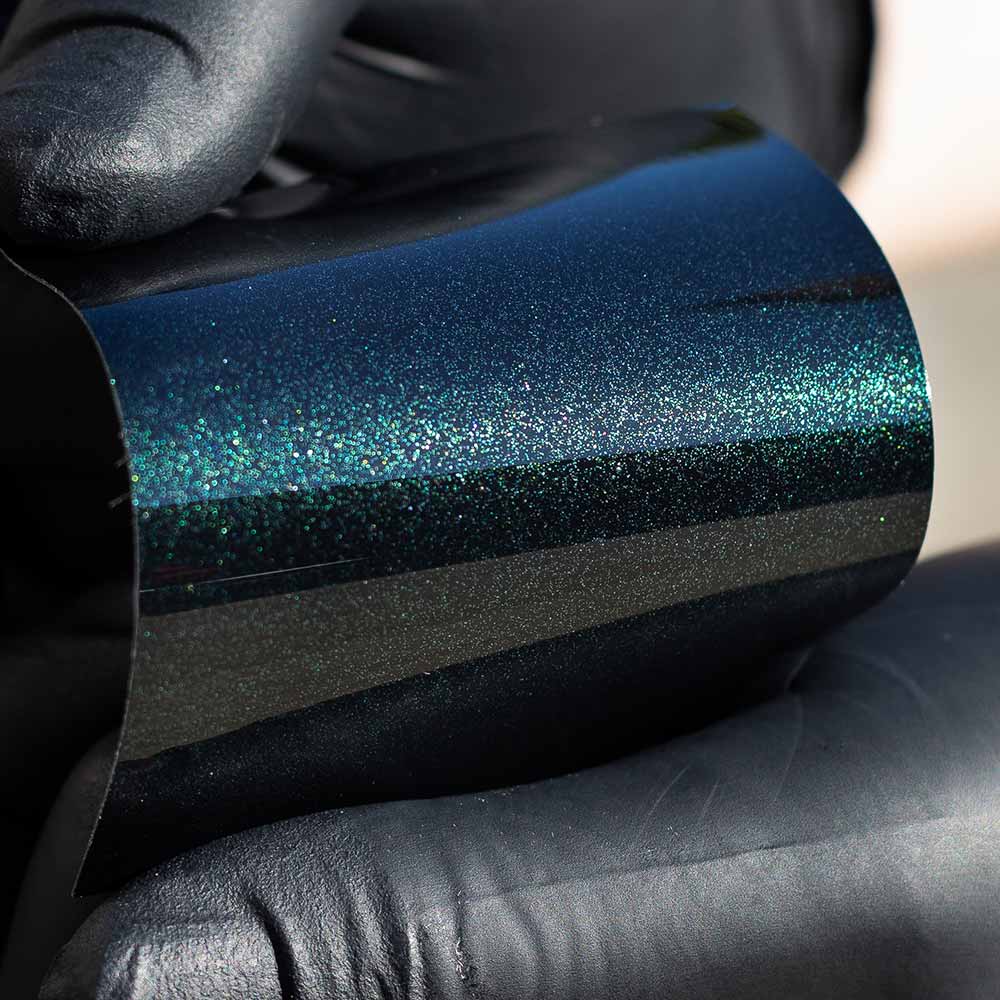 Hyper Gloss Paint Metallic Dark Emerald Green PPF
