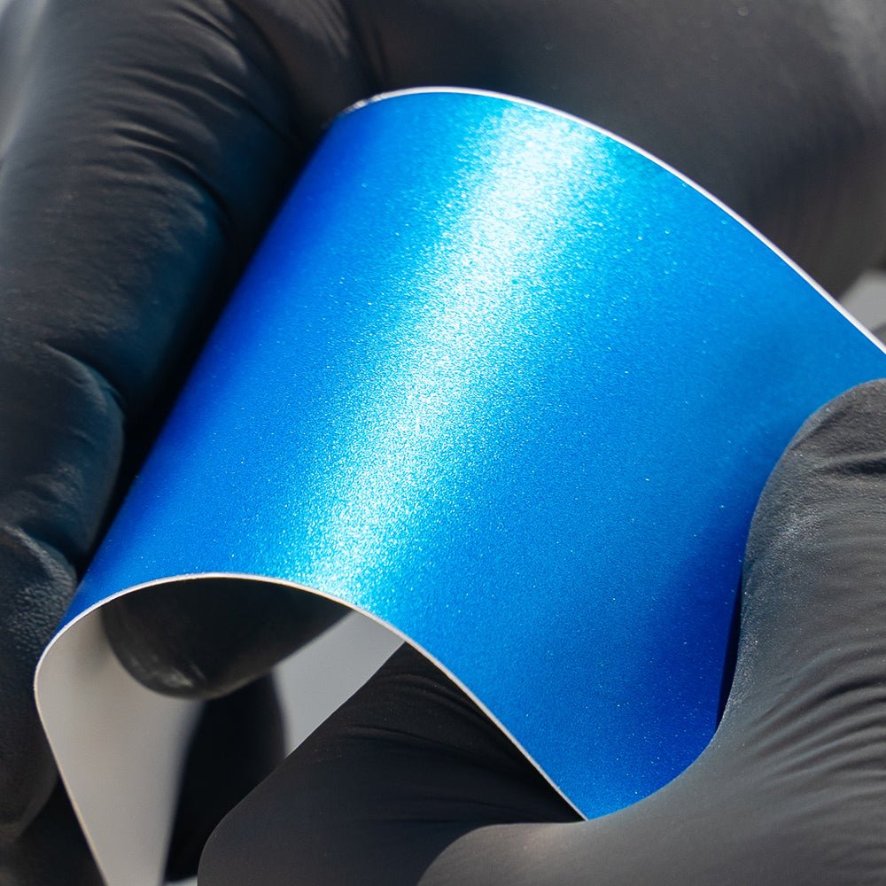 Satin Electric Deep Sea Blue