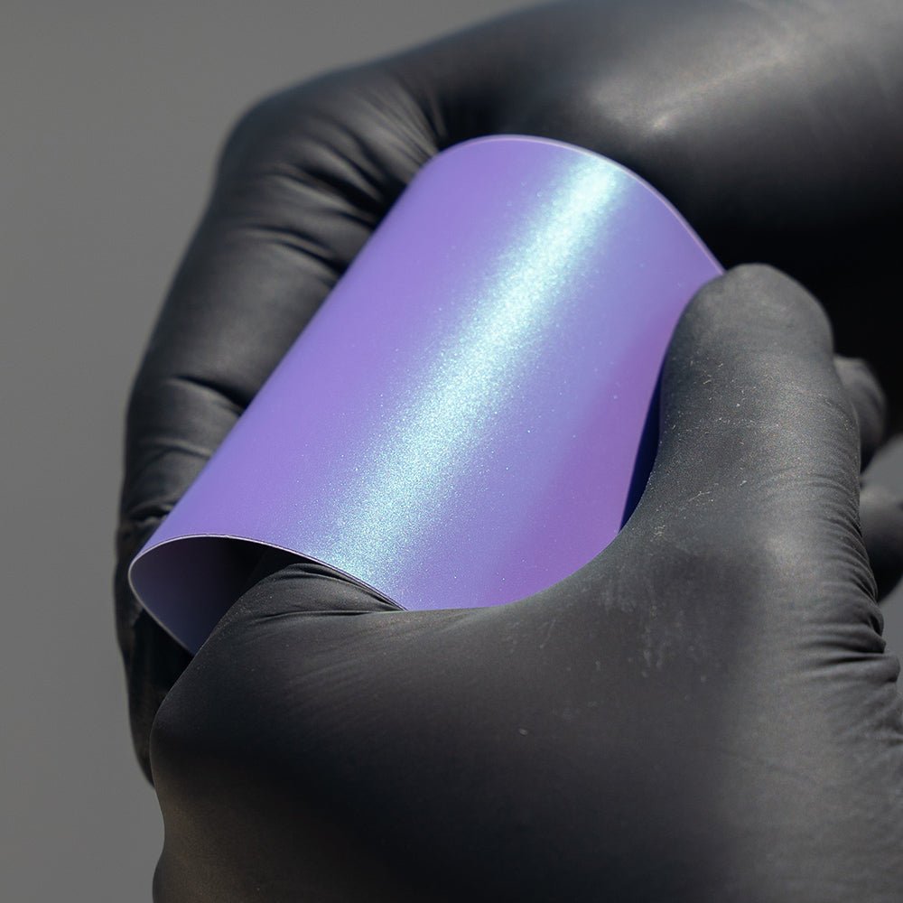 Satin Lavender Green Shift