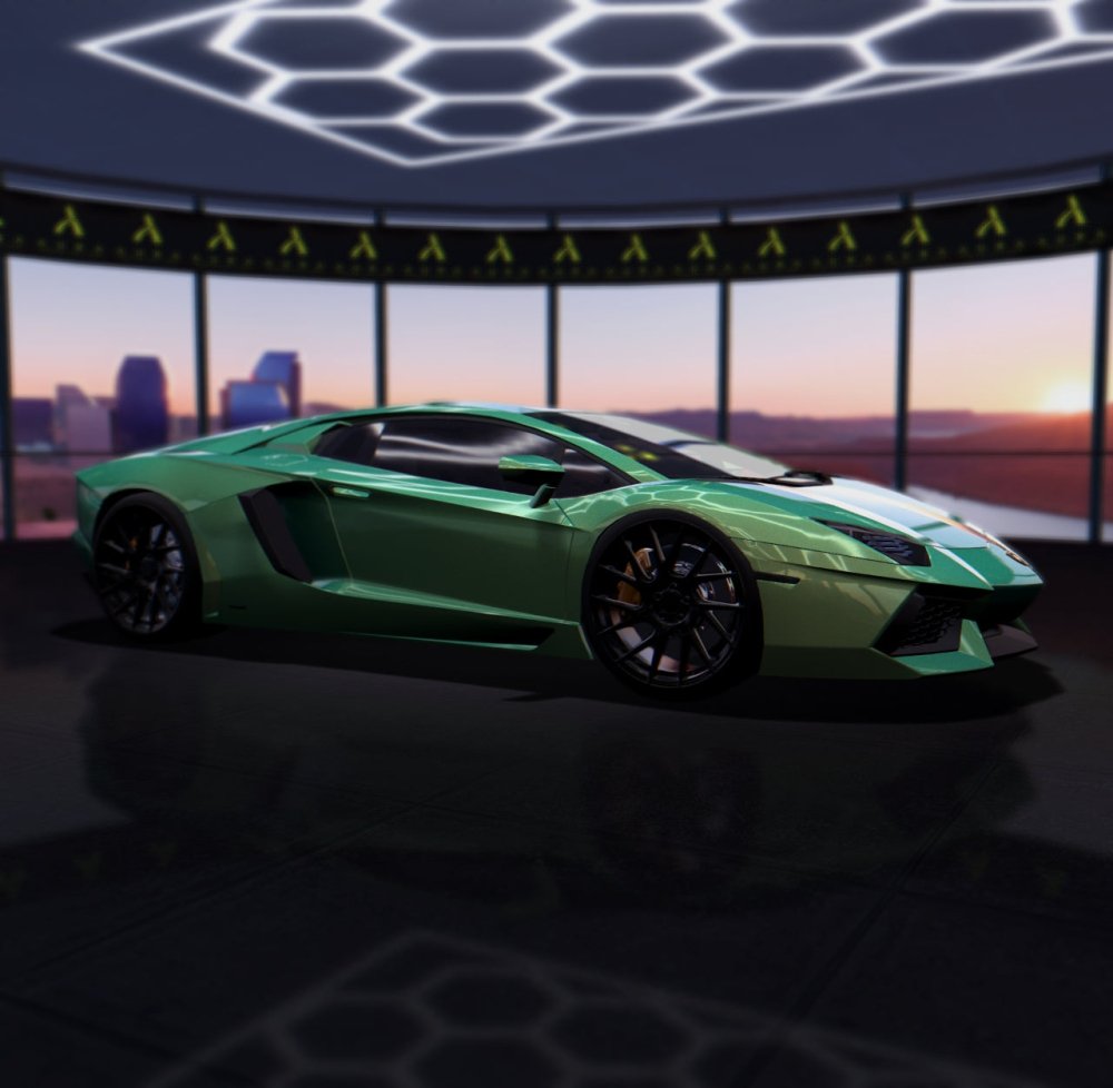 Ultra Gloss Paint Metallic Green Gold Shift