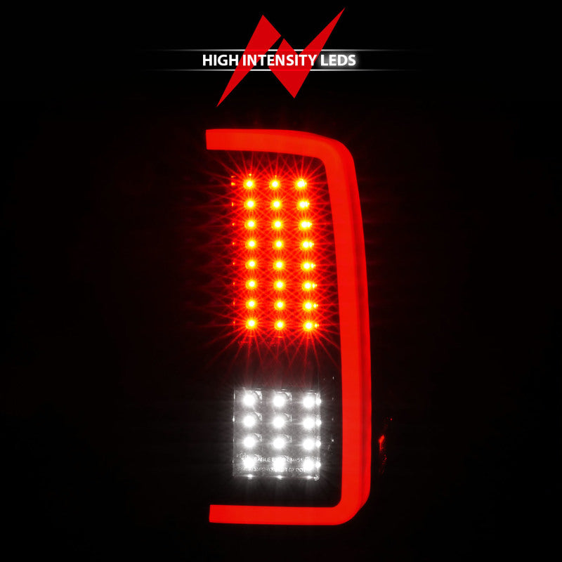 ANZO 2007-2013 Chevrolet Silverado1500/ 2500/ 3500 LED Tail Lights w/ - 311381-C-Dub Tech