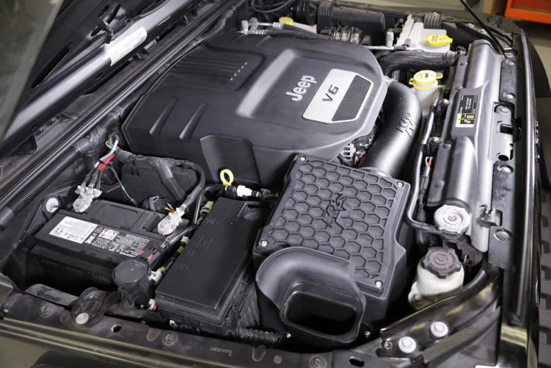 K&N 12-18 Jeep Wrangler 3.6L V6 Performance Intake Kit - 57-1581