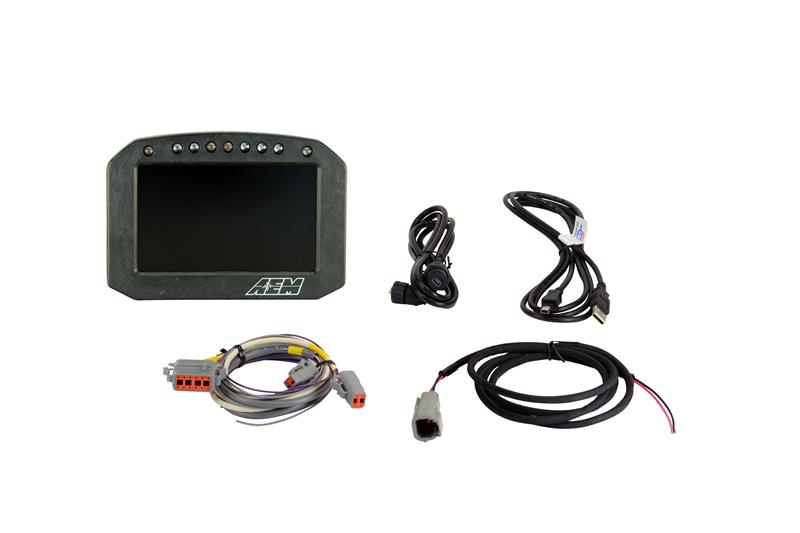 AEM CD-5L Carbon Logging Flush Digital Dash Display - 30-5601F-C-Dub Tech