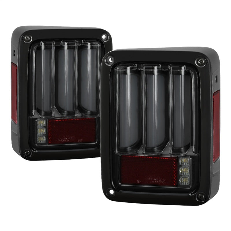 Spyder 07-16 Jeep Wrangler Verison 2 Light Bar LED Tail - 5084781