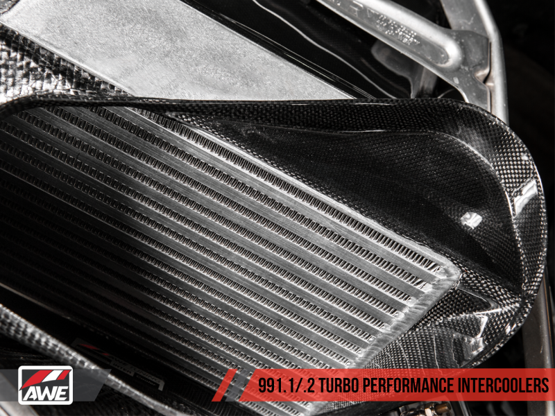 AWE Tuning Porsche 991 (991.2) Turbo/Turbo S Performance Intercooler Kit - 4510-11050-C-Dub Tech