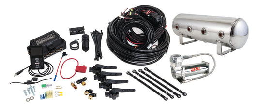 Air Lift Performance 3H (1/4 Air Line 2.5 Gal  Polished - 27791-C-Dub Tech