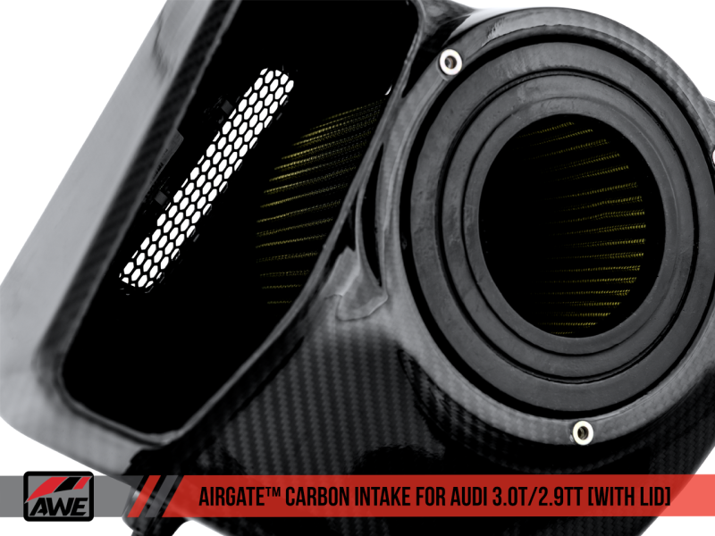 AWE Tuning Audi B9/B9.5 S4/S5/RS5 3.0T Carbon Fiber AirGate Intake - 2660-15032-C-Dub Tech