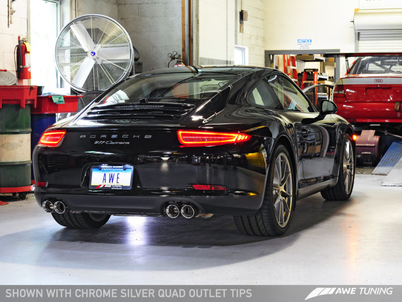 AWE Tuning Porsche 991 SwitchPath Exhaust for PSE Cars Chrome - 3025-42010-C-Dub Tech