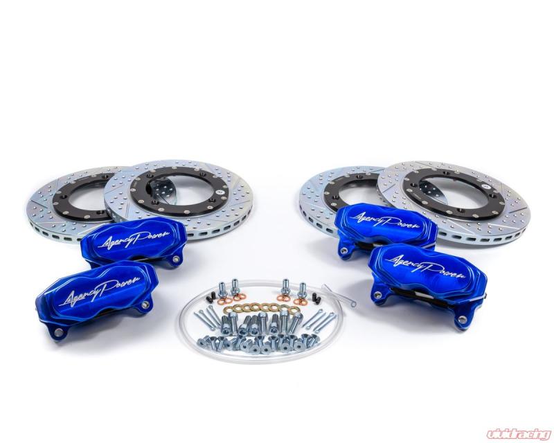 Agency Power Big Brake Kit Front and Rear Blue Ice - AP-BRP-X3-460-BLU-C-Dub Tech