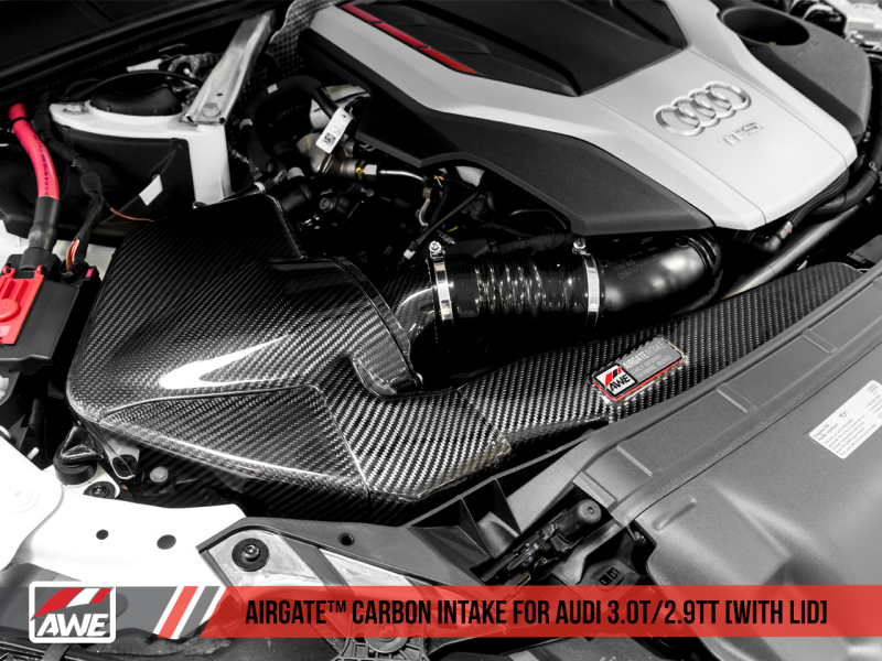 AWE Tuning Audi B9/B9.5 S4/S5/RS5 3.0T Carbon Fiber AirGate Intake - 2660-15032-C-Dub Tech