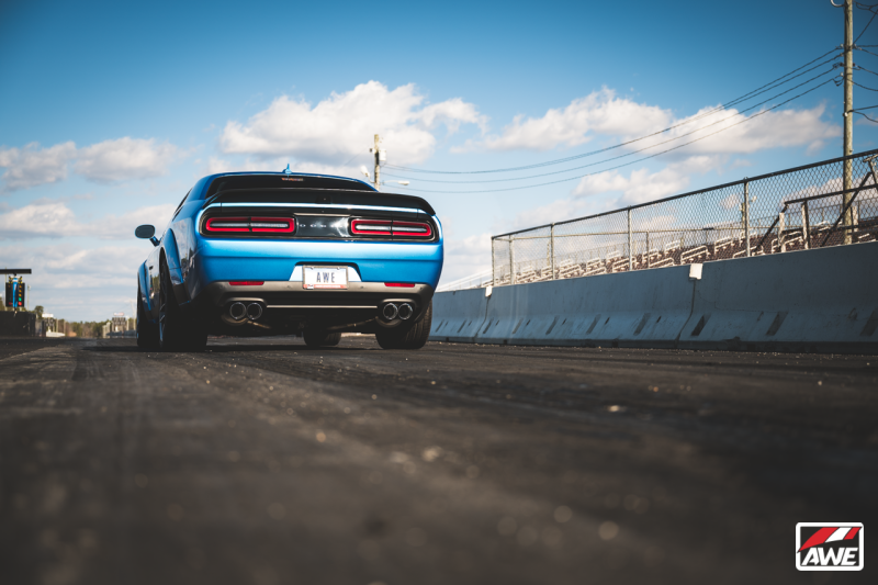 AWE Tuning 2015+ Dodge Challenger 6.4L/6.2L Non-Resonated Touring Edition Exhaust - 3020-42074-C-Dub Tech
