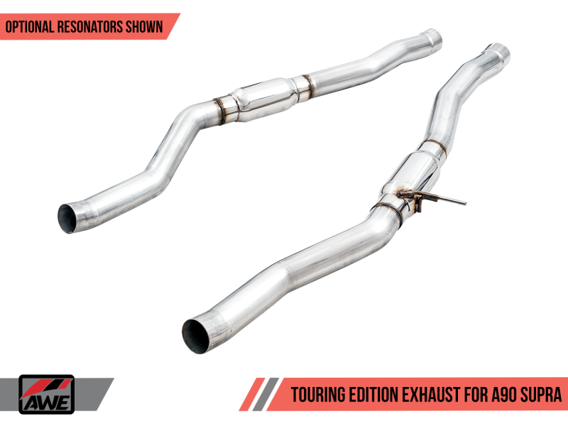 AWE Tuning 2020 Toyota Supra A90 Track Edition Exhaust - - 3015-32116-C-Dub Tech