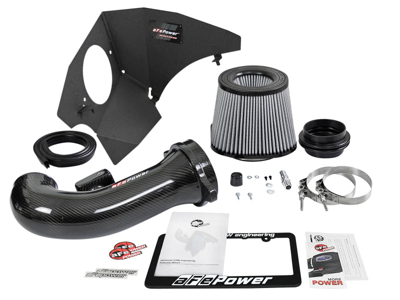 aFe 19-21 GM Trucks 5.3L/6.2L Track Series Carbon Fiber Cold - 57-10015D-C-Dub Tech