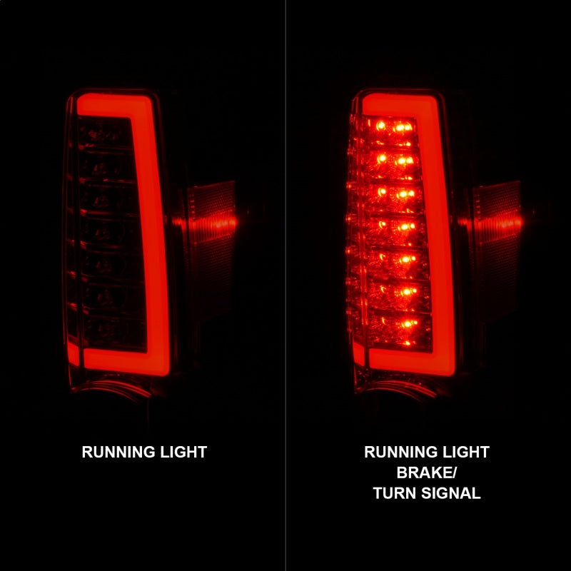 ANZO 2004-2012 Chevrolet Colorado/ GMC Canyon LED Tail Lights w/ - 311384-C-Dub Tech