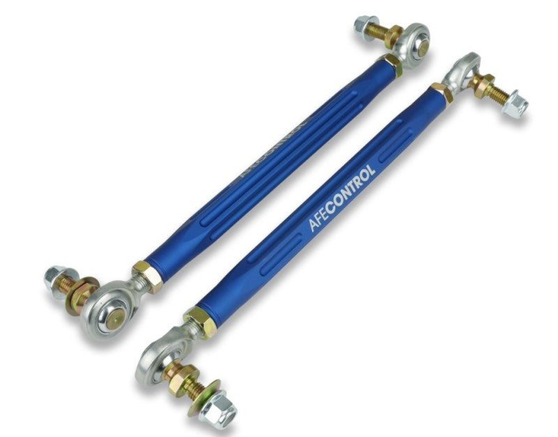 aFe Control 15-21 BMW M2 Adjustable Front End Links - 442-502001-FL-C-Dub Tech