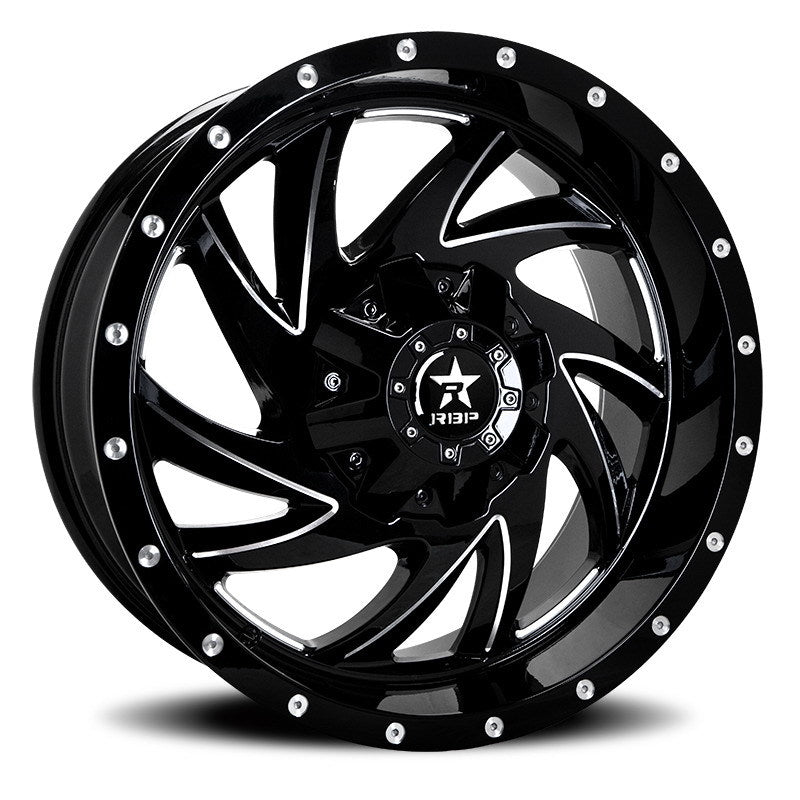 RBP 66R HK-5 GLOSS BLACK MACHINED GROOVES