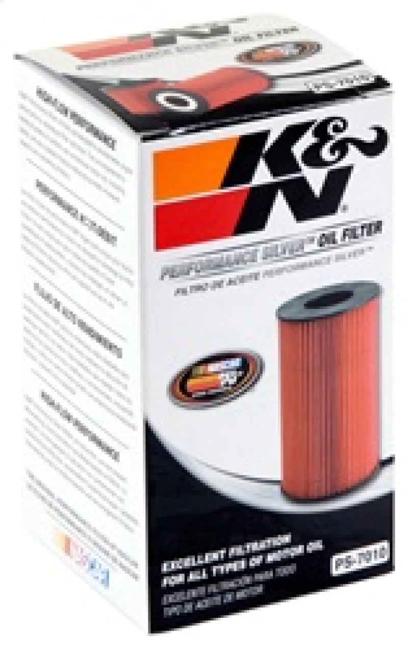 K&N Oil Filter for Audi A3/A4/A6/TT / Volkswagen Golf/Jetta/Passat/Bettle/EOS/GTI/Rabbit - PS-7010