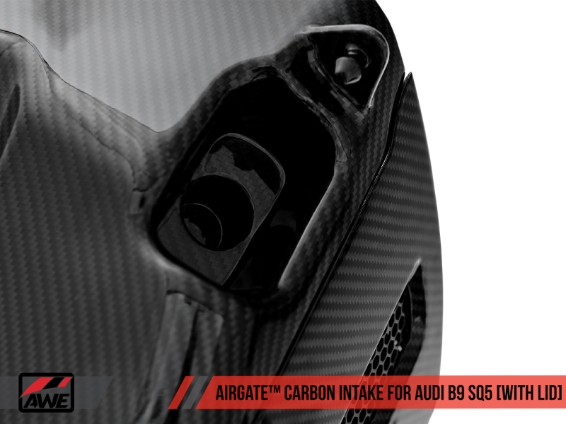 AWE Tuning Audi B9 SQ5 3.0T AirGate Carbon Fiber Intake - 2660-15060-C-Dub Tech