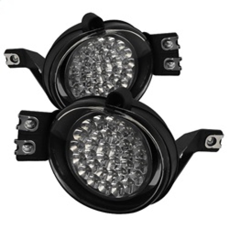 Spyder Dodge Ram 02-08/Durango 04-06 LED Fog Lights w/Switch Clear - 5015600